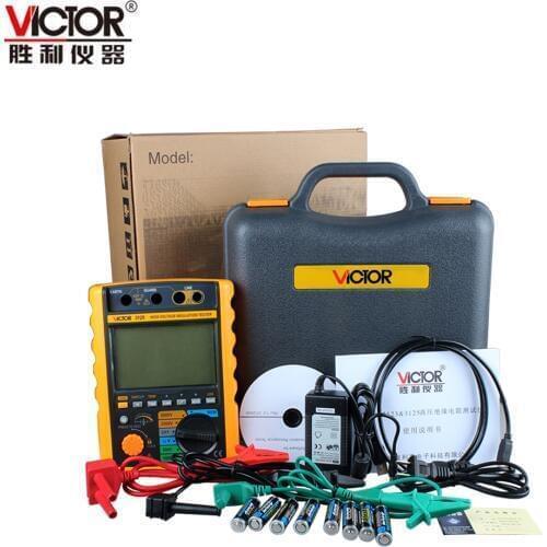 NEW Victor VC3125 High Voltage Megohmmeter Digital Insulation Resistance Tester 250V~5000V