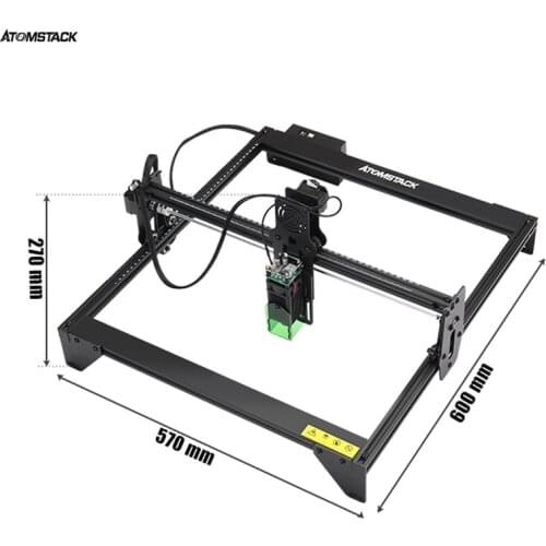 New ATOMSTACK A5 20W Laser Engraving Machine Wood Cutting Design Desktop DIY Lazer Engraver Eye Protection Cover CNC Router