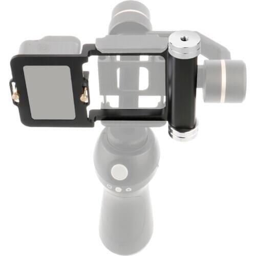 Camera Gimbal Mount Adapter Switch Plate w Fitting Clip for Gopro 9 8 7 6 Vertical Handheld Adapter Counterweights Optional