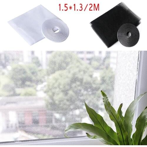 Self-Adhesive Anti-Mosquito Window Net New Summer Kitchen Bedroom Screen Insect Net Home Window Door Insect-Proof Mesh Net Tool