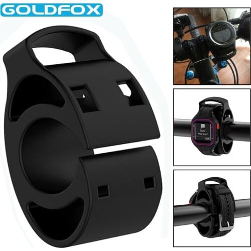 Silicone Watch Mount Type Bicycle Handlebar Bike Mount Holder For Garmin Forerunner 410 610 GPS Watch Bike Accessories Outdoor