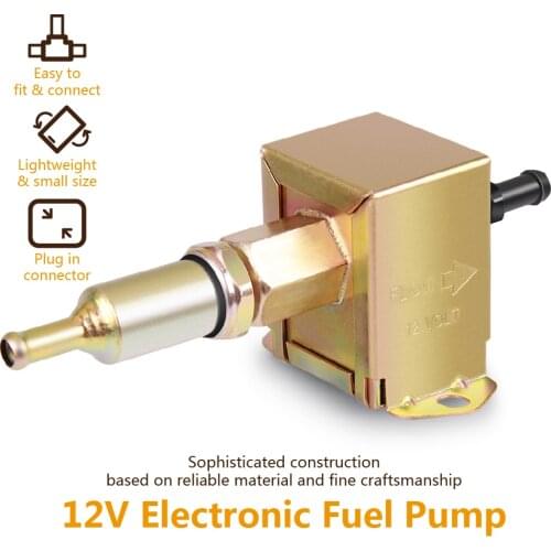 CARBOLE 12V 95LPH 4-6 Psi Universal electric fuel pump Facet style Petrol Diesel Ethanol laboratory auto fuel pump