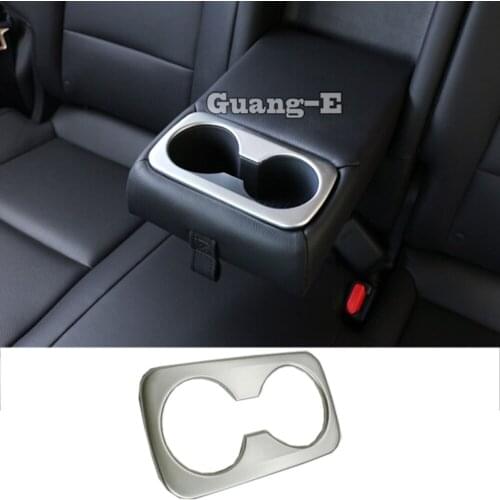 Car inner trim ABS lamp Center Console middle rear back tail Cup gear armrest box frame 1pcs For Kia Sportage KX5 2016 2017 2018