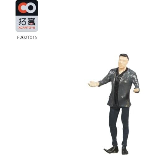 XCARTOYS 1/64 Tesla concept cybertruck Pickup release doll Miniature photography props sandtable props resin figures