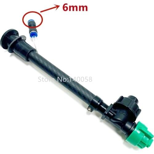 EFT 6mm Agricultural Sprayer Parts High Pressure Nozzle System Light Fan Spray Extension