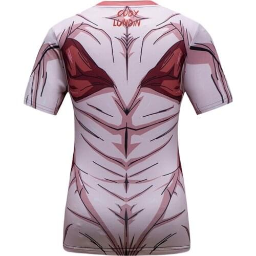Cody Lundin Womens Shirts Quick Dry Sportswear Running Jogging Short Sleeve MMA BJJ Digital Print Tights