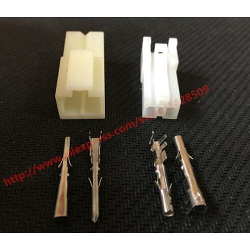 20 Set 2 Pin 2mm Female Male High Quality Auto Electrical Connector Plastic