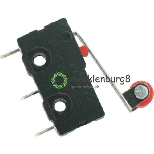 10 pieces. KW12-3 micro roller lever normally open close limit switch