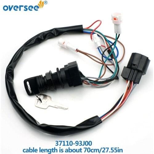 37110-93J00 For Suzuki Outboard Parts Key switch,ignition New Style