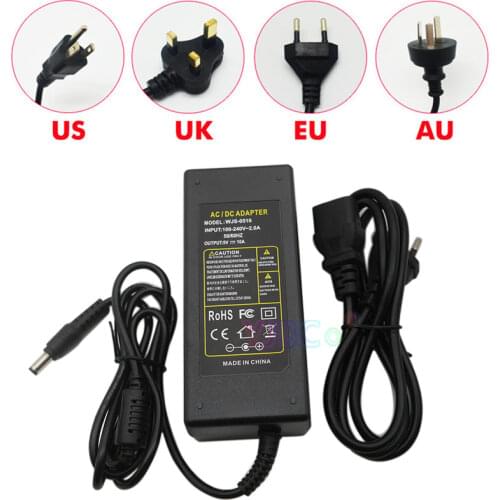 Wholesale DC 5V 10A 50W Led Power Adapter AC100-240V input led power driver plug led strip light Transformer