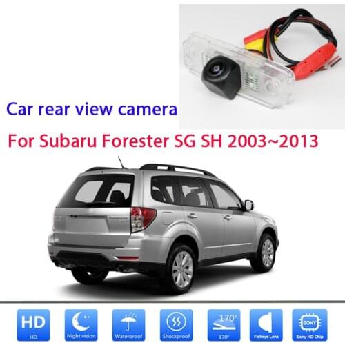 Car Rear View camera For Subaru Forester SG SH 2003~2013 Night Vision Reversing Camera Parking Waterproof high quality RCA