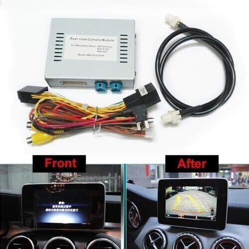 Car camera Interface Adapter for 2015 MercedesBenzA/B/C/E/CLA with NTG 5.0/5.1 Entry system
