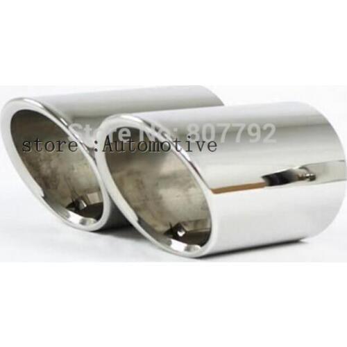 Car exhaust tail muffler pipe cover 2pcs/set for 2013 FOR Volvo XC90 XC 90