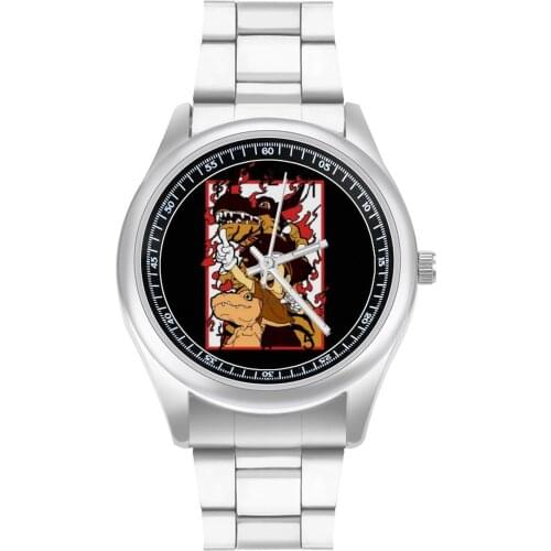 Digivice Digimon Quartz Watch Elegant Girl Wrist Watch Design Stainless Spring Upwrist Wristwatch