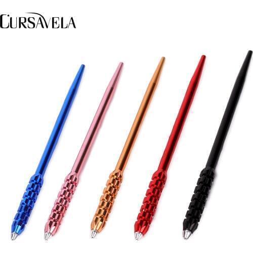 Cursavela Professional Permanent Tattoo Machine Makeup Beauty Cartridge Eyebrow Tattoo Gun Lightweight Microblading Tattoo Pen