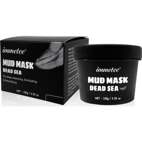 Dead Sea Facial Mask Mud Deep Cleansing Oil-control Moisturizing Acne Treatment Shrink Pore Removal Blackhead Face Mask