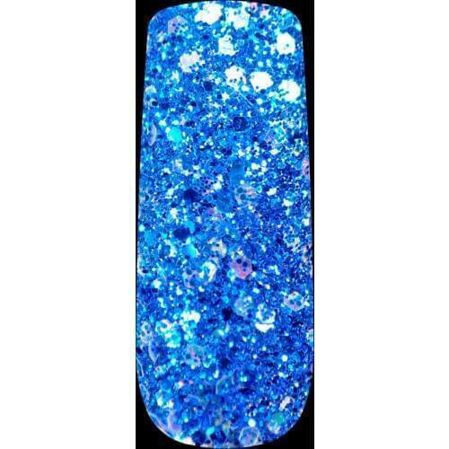Multicolor Hexagonal Sequins Nails Art Decorations Powder Dust Super Shine Blue Mix Size Nail Glitter Powder Acrylic Design 272