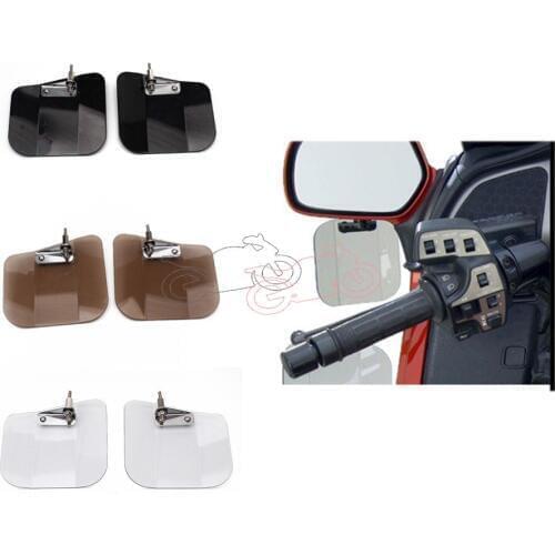 Motorcycle Air Wing Deflector Windshield Mirror Mount Install Windshield Spoiler Case for Honda GL1800 2001-2016 F6B 2013-2016