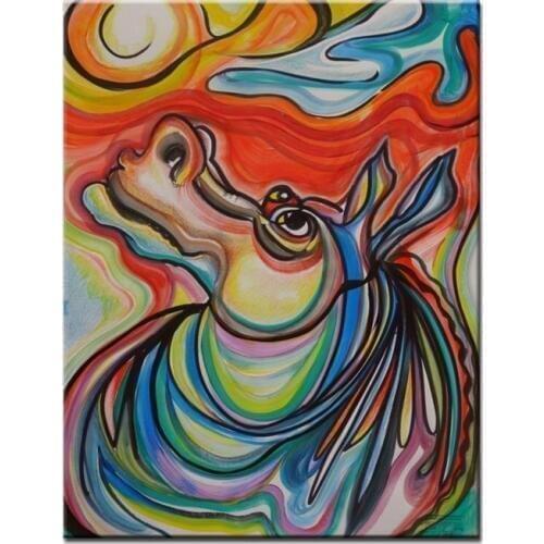 NEW 100% hand painted canvas oil painting high quality Household adornment art scenery pictures DM-15090802