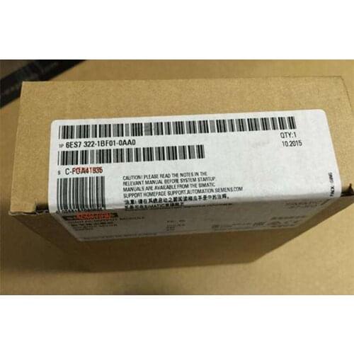 Original Simatic 6ES7322-1BF01-0AA0 Simatic S7-300 Digital Output Moudle SM322 6ES7 322-1BF01-0AA0 6ES73221BF010AA0 1x 20-pole