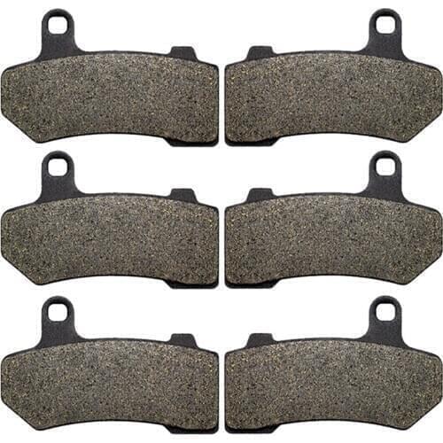 Motorcycle Front + Rear Brake Pads for HARLEY VRSCA VRSCB VRSCDX Night Rod Special (2007-2017) LT409-409-409