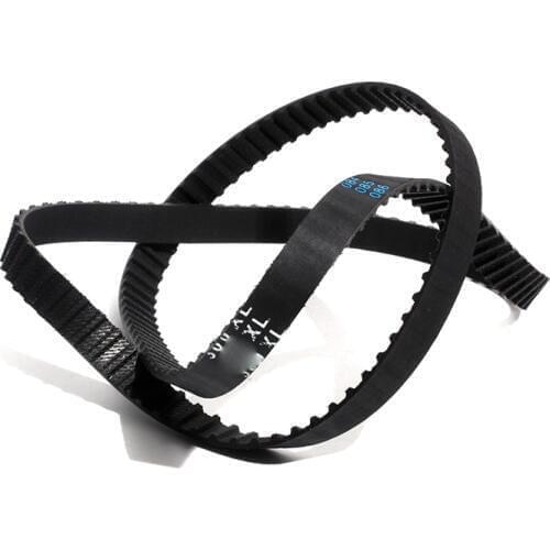 XL Timing Pulley Belt 108XL/110XL/114XL/118XL/120XL/124XL/126XL Rubber Gear Belt 10mm Width Toothed Pulley Belt