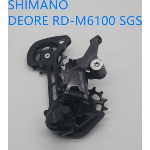 SHIMANO DEORE RD M6100 SGS Rear Derailleur RD-M6100 SHADOW RD 1x12 speed 12s 12v for 51t cassette max
