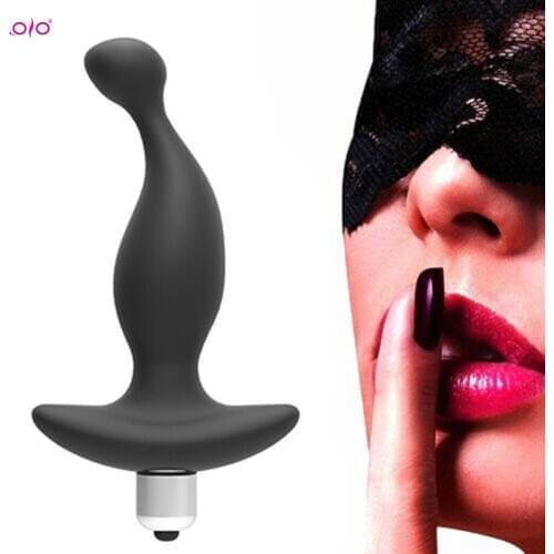 OLO Silicone Butt Plug Bullets Anal Bead Stimulator Sex Toy Dildo Anal Plug Gay Sex Product gay adults Anal Sex toy for beginner