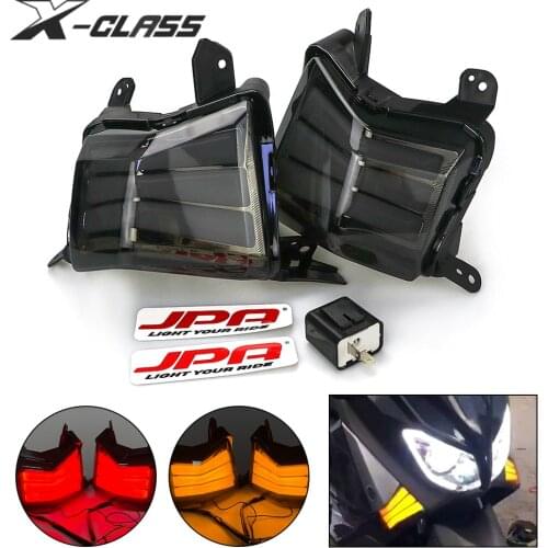 NMAX Motorcycle Turn Signal Light LED Running Lamp Warning Indicator for YAMAHA NMAX 155 2013 2014 2015 2016 2017 2018 2019 2020