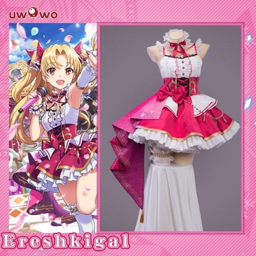 1 Deposit= $5 Coupon UWOWO Fate Grand Order/FGO Ereshkigal New Sunshine Anime Cosplay Costume