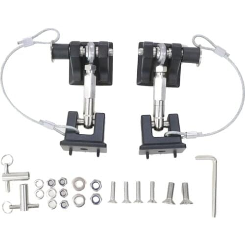 Retro Style ​Car Exterior Lock Hood Latch Catch Decoration Engine Cover Protect for Jeep Wrangler JK 2007-2017