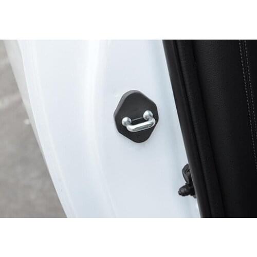 For Toyota C-HR C HR 2016 2017 Car Door Lock Buckle Protection Cover Trims car accessories