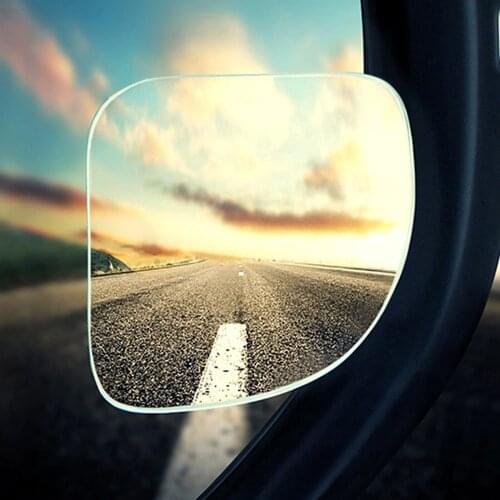 Rearview Mirror Car Automobile Rotation Motorcycle 360 Degree Fan-Shaped 2 PCS HD Infinitely Adjustable Wide-angle Lens