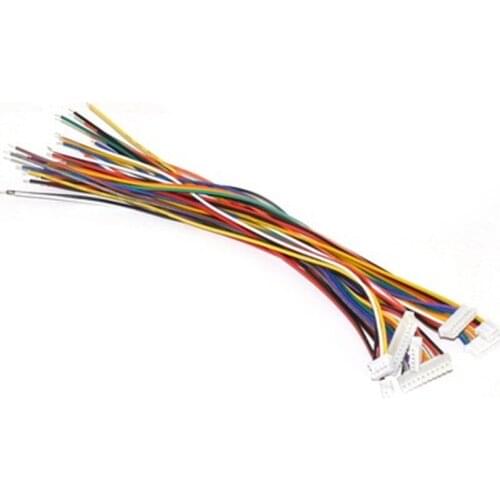 20PCS PH2.0MM electronic line color-2/3/4/5/6/8-10p line length 10CM 20CM terminal line / single head 2.0 patch cord