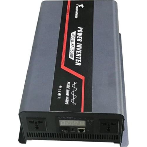 2019 New model pure sine wave off grid portable dc ac inverter 1500W 12v 24v 48V/110v/220v/230v/240v , LCD display