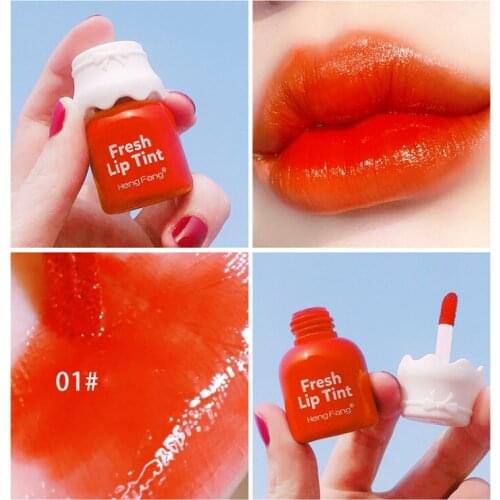 3PCs New Lipstick Lip Gloss Cosmetic Set Hydrating Moisturizing Water Glossy Jelly Lip Glaze Tint Beauty Lip Makeup Kit TSLM1