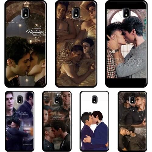 Shadowhunters Malec Kiss For Samsung Galaxy J7 2017 A3 A5 J1 J3 J5 2016 A6 A8 J6 J4 Plus A7 A9 J8 2018 Phone Case