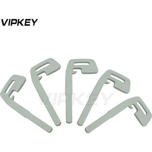 Remotekey 5pcs Smart Key Blade for Volvo S80 S60 S40 C30 C70 S40 V50 Emergency Small Replacement Uncut Smart Insert Key Blade