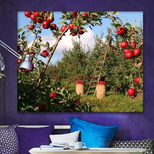 DIY digital painting landscape moonlight landscape painting art decoration painting adult hand-painted decompression painting