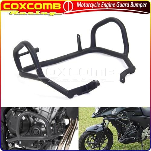 For Honda CB500X CB400X CB500F CB400F CB 2013-2018 Motorcycle Engine Guard Highway Crash Bar Bumper Extension Fairing Protector