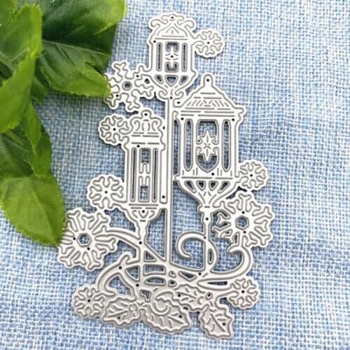 Lantern Snowflake DIY Handicrafts Cutting Dies Metal Cutting Stencils for stamp H58C