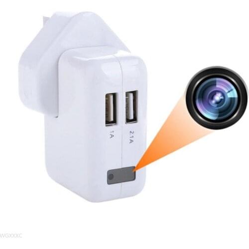 2 Ports USB Charger HD 1080P MINI Security Camera Motion detection WIFI USB Charger HD1080P Mini Video Camcorder