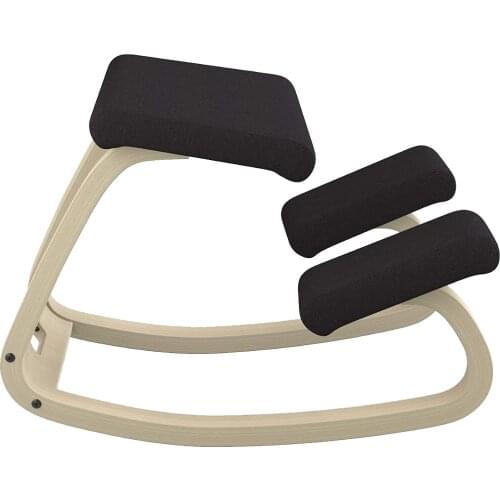 Ergonomical Designed Kneeling Chair Stool Handle Height Adjust Office Knee Chair Ergonomic Correct Posture Chair