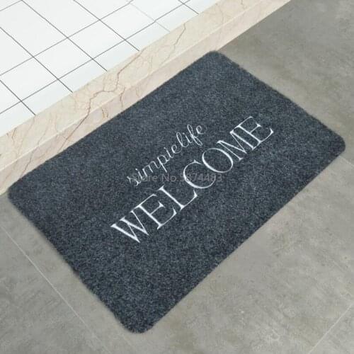 Kitchen Carpet Front Door Mat Outdoor Entrance Doormat Non-Slip Bathroom Waterproof Floor Mats Indoor Rug Home Decor Doormats