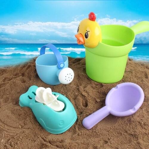 Hot Children Beach Toys Reusable Plastic Cute DIY Sand Water Toys Suitable for Summer Beach Pool Party