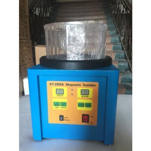 Capacity 1.1kg Magnetic Tumbler, Polishing Machine,tumbling machine, Jewelry Making Tools & Equipment Wholesale & Retail joyeria