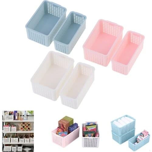 2PCS/SET 1/12 Dollhouse Miniature Storage Baskets Cabinet Model Dollhouse Decor Accessories
