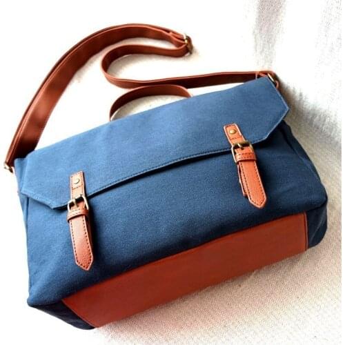 Men Travel Bags Large Capacity Satchel Man Shoulder Bag Male Vintage School Boys Bags Canvas Mens Handbag With Shoulder Strap