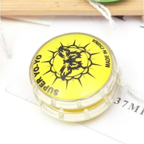 New LED Flashing Yoyo Classic Kids Toys Magic Yoyo Spin Plastic Yoyo Bearing with Spinning String Toys for Children