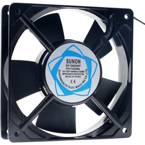 Brand new original SF12025AT 12cm 12025 120mm fan AC 110V~120V Double ball bearing aquarium fan cabinet cooling fan